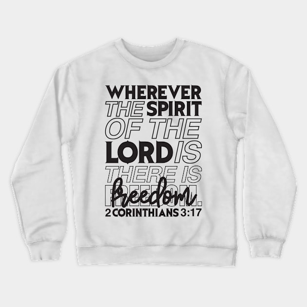 Freedom Crewneck Sweatshirt by Plushism